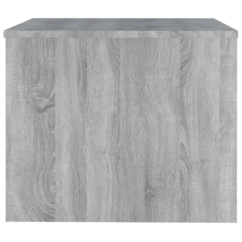 Tavolino da Salotto Grigio Sonoma 80x50x40 cm Legno Multistrato 819297