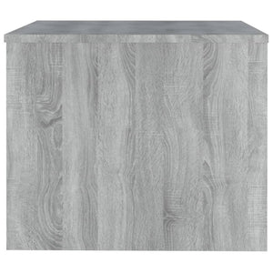 Tavolino da Salotto Grigio Sonoma 80x50x40 cm Legno Multistrato 819297