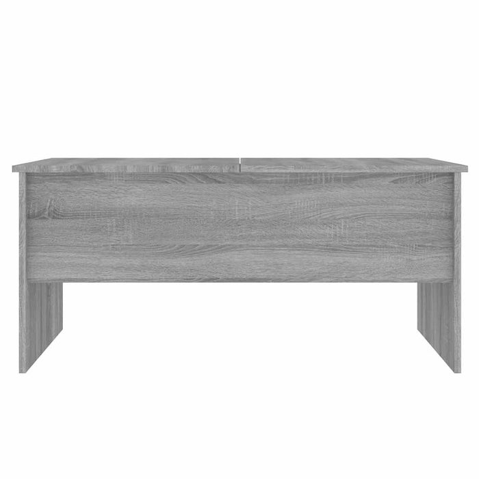 Tavolino Grigio Sonoma 102x50,5x46,5 cm in Legno Multistrato cod mxl 7710