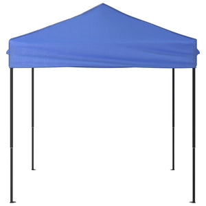 Tenda per Feste Pieghevole Blu 2x2 m