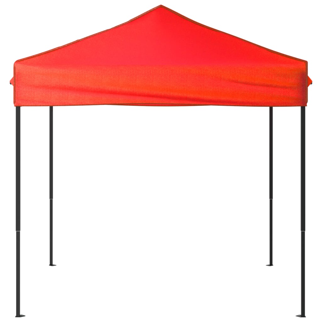 Tenda per Feste Pieghevole Rossa 2x2 m