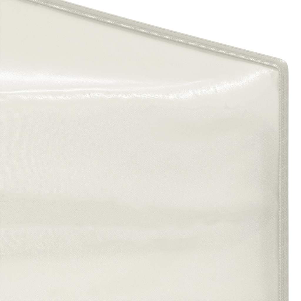 Tenda per Feste Pieghevole con Pareti Laterali Crema 2x2 m