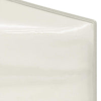 Tenda per Feste Pieghevole con Pareti Laterali Crema 2x2 m