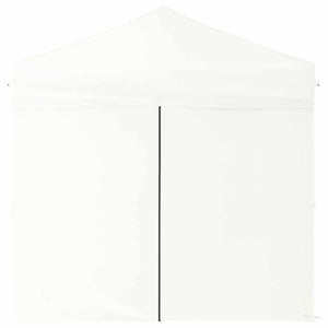 Tenda per Feste Pieghevole con Pareti Laterali Bianco 2x2 m 93503
