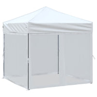 Tenda per Feste Pieghevole con Pareti Laterali Bianco 2x2 m 93510