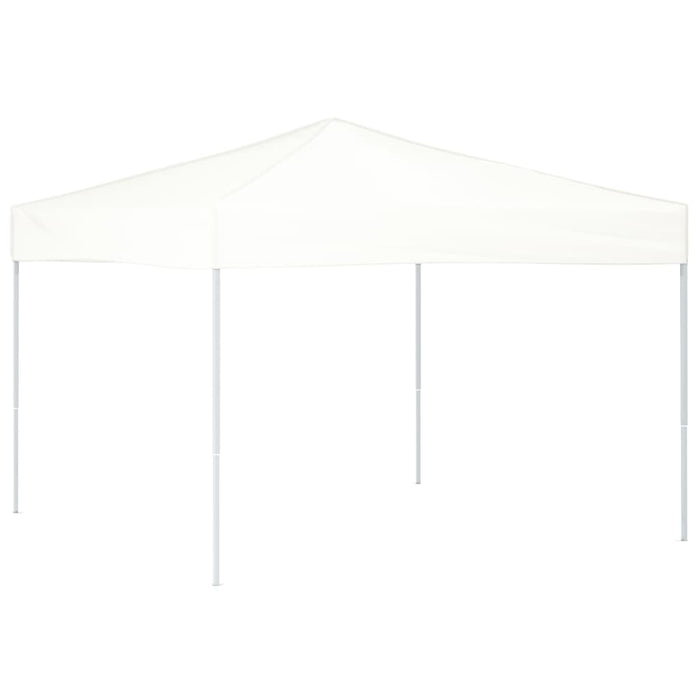 Tenda per Feste Pieghevole Bianca 3x3 m