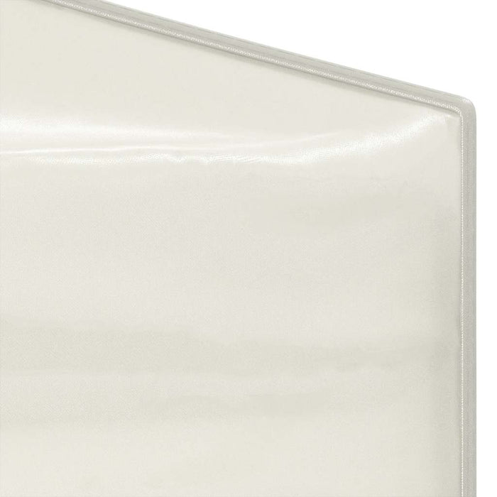 Tenda per Feste Pieghevole con Pareti Laterali Crema 3x3 m 93522