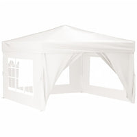 Tenda per Feste Pieghevole con Pareti Laterali Bianco 3x3 m 93524
