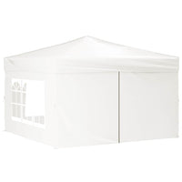 Tenda per Feste Pieghevole con Pareti Laterali Bianco 3x3 m 93524