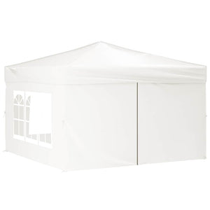 Tenda per Feste Pieghevole con Pareti Laterali Bianco 3x3 m 93524