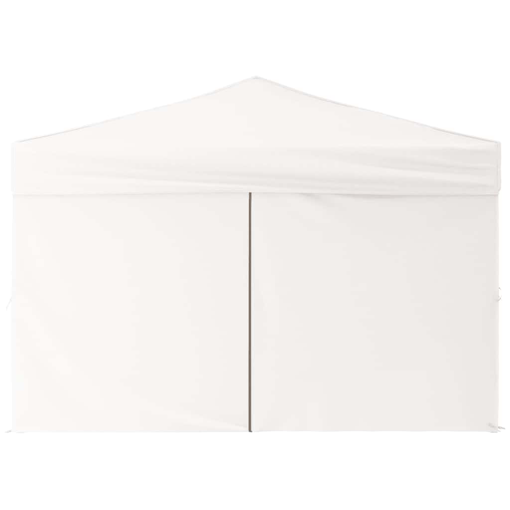 Tenda per Feste Pieghevole con Pareti Laterali Bianco 3x3 m 93524