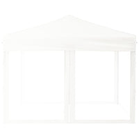 Tenda per Feste Pieghevole con Pareti Laterali Bianco 3x3 m 93531