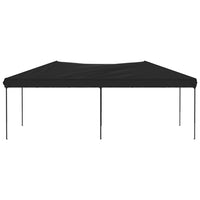 Tenda per Feste Pieghevole Nero 3x6 m 93539