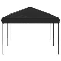 Tenda per Feste Pieghevole Nero 3x6 m