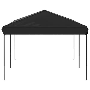 Tenda per Feste Pieghevole Nero 3x6 m