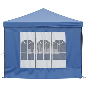 Tenda per Feste Pieghevole con Pareti Laterali Blu 3x6 m 93542