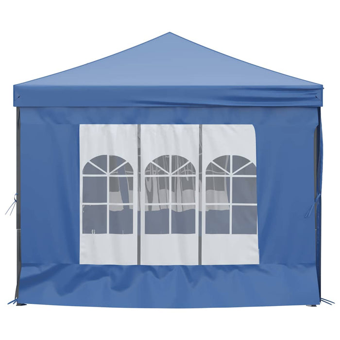 Tenda per Feste Pieghevole con Pareti Laterali Blu 3x6 m 93542