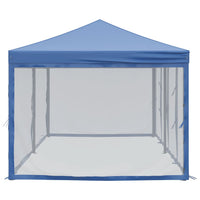 Tenda per Feste Pieghevole con Pareti Laterali Blu 3x6 m 93549
