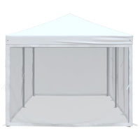 Tenda per Feste Pieghevole con Pareti Laterali Bianco 3x6 m 93552