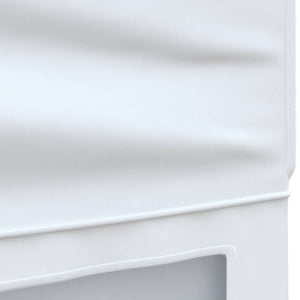 Tenda per Feste Pieghevole con Pareti Laterali Bianco 3x6 m 93552