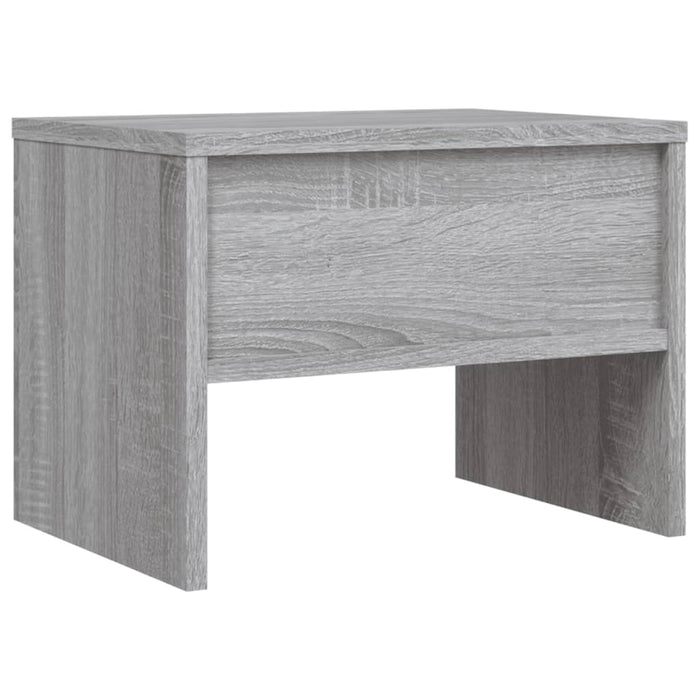 Comodini Grigio Sonoma 2 pz-Set di 2 Tavolino da notte 40x30x30 cm in Legno Multistrato 805263