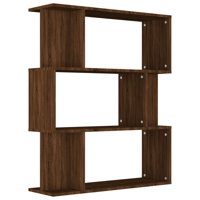 Libreria/Divisorio Rovere Marrone 80x24x96 cm Legno Multistrato cod mxl 9552