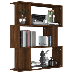 Libreria/Divisorio Rovere Marrone 80x24x96 cm Legno Multistrato cod mxl 9552