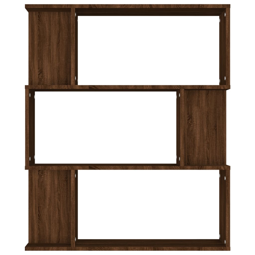 Libreria/Divisorio Rovere Marrone 80x24x96 cm Legno Multistrato cod mxl 9552