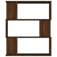 Libreria/Divisorio Rovere Marrone 80x24x96 cm Legno Multistrato cod mxl 9552