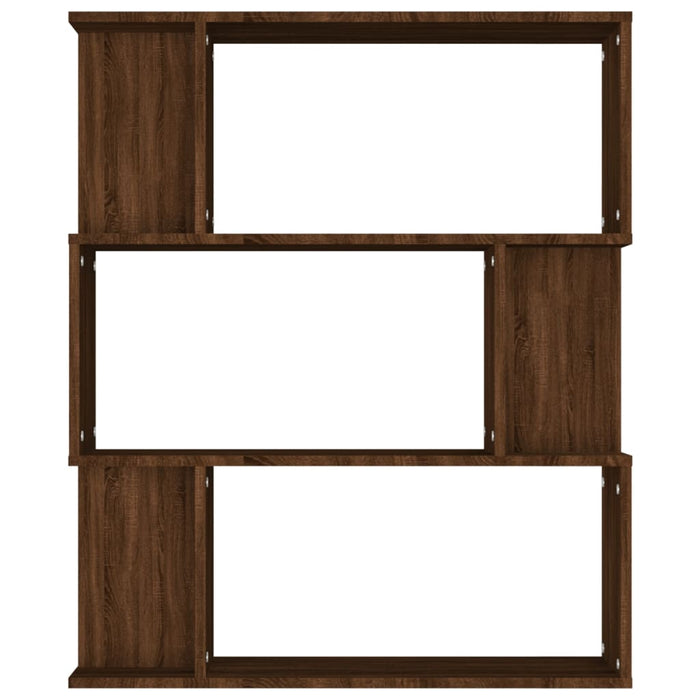Libreria/Divisorio Rovere Marrone 80x24x96 cm Legno Multistrato cod mxl 9552