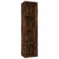 Libreria/Mobile TV Rovere Fumo 36x30x143cm in Legno Multistrato cod mxl 18187