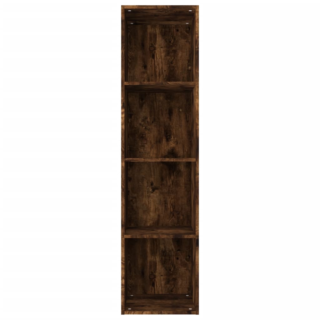 Libreria/Mobile TV Rovere Fumo 36x30x143cm in Legno Multistrato cod mxl 18187