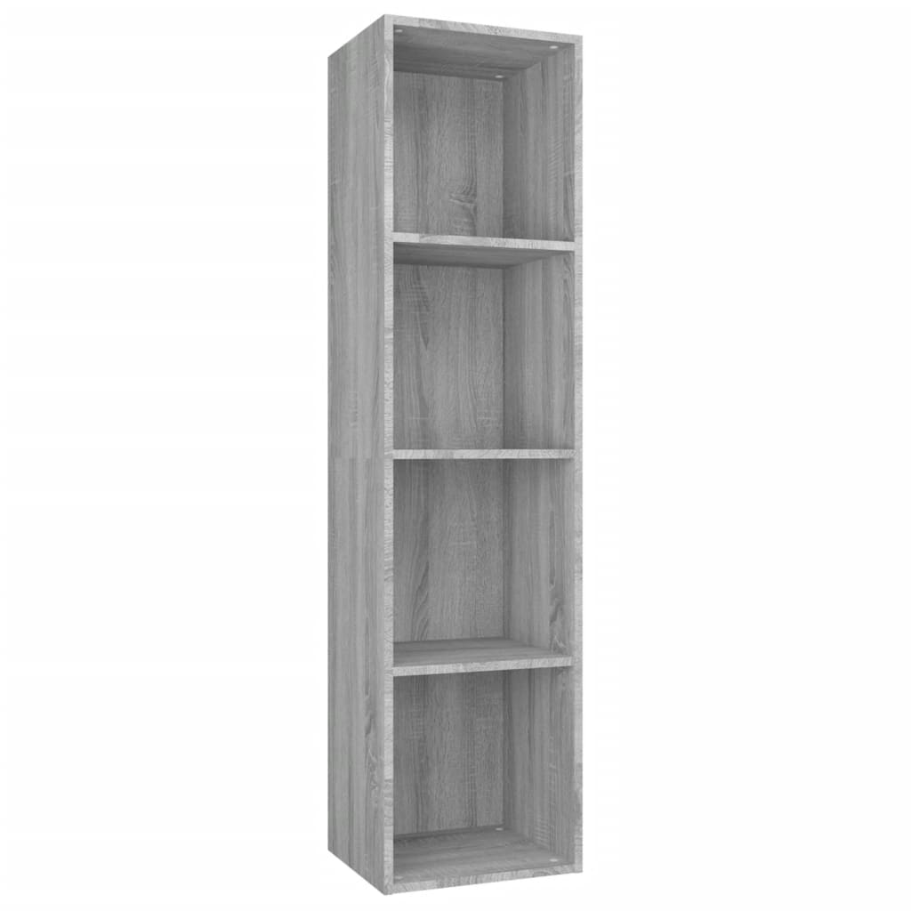 Libreria/Mobile TV Grigio Sonoma 36x30x143 cm Legno Multistrato 815247