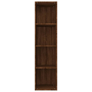 Libreria/Mobile TV Rovere Marrone 36x30x143cm Legno Multistrato cod mxl 8856