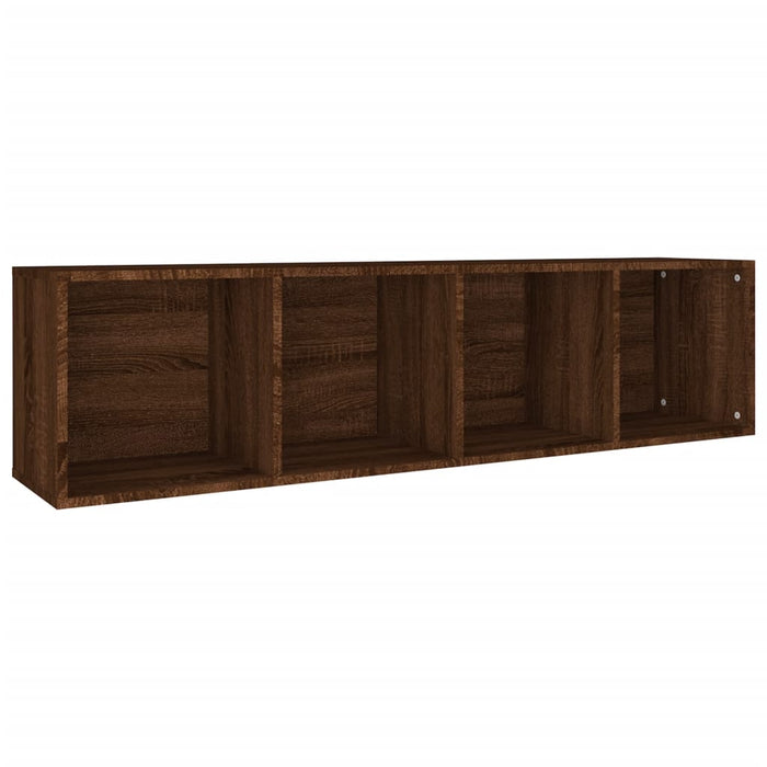 Libreria/Mobile TV Rovere Marrone 36x30x143cm Legno Multistrato cod mxl 8856
