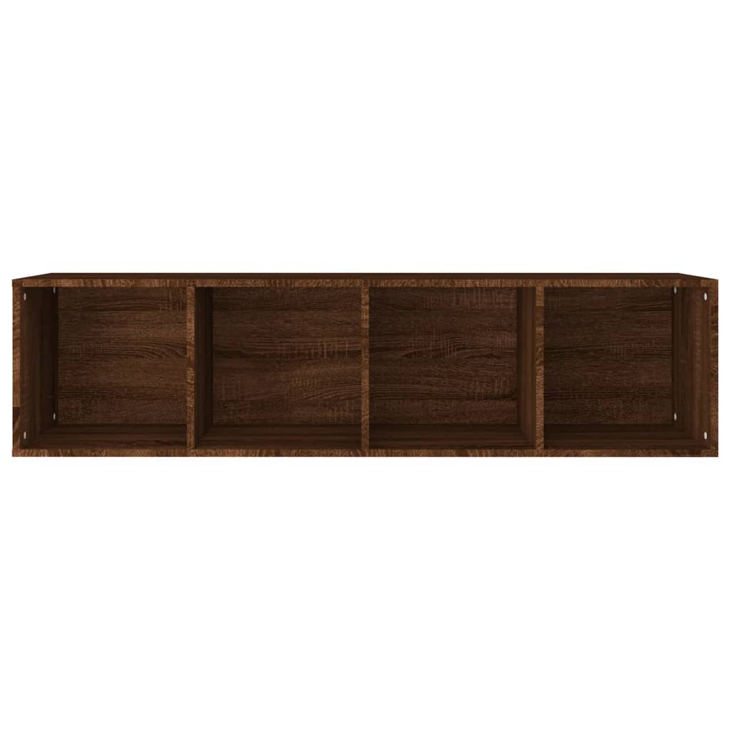 Libreria/Mobile TV Rovere Marrone 36x30x143cm Legno Multistrato cod mxl 8856