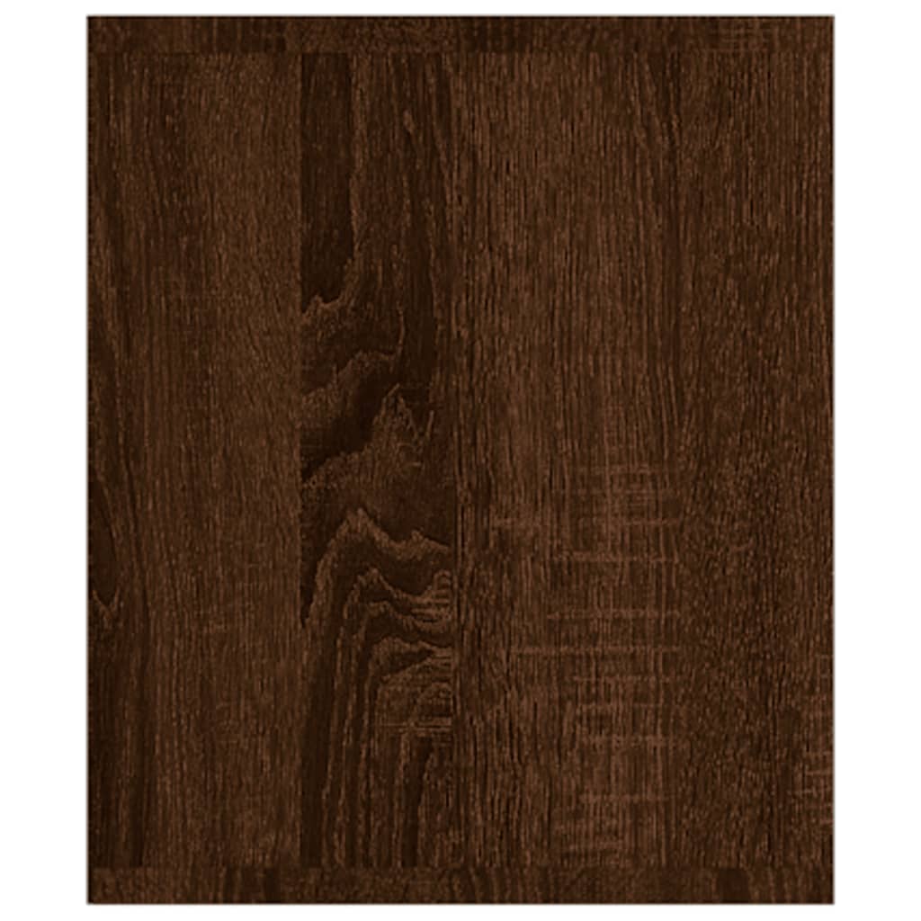 Libreria/Mobile TV Rovere Marrone 36x30x143cm Legno Multistrato cod mxl 8856