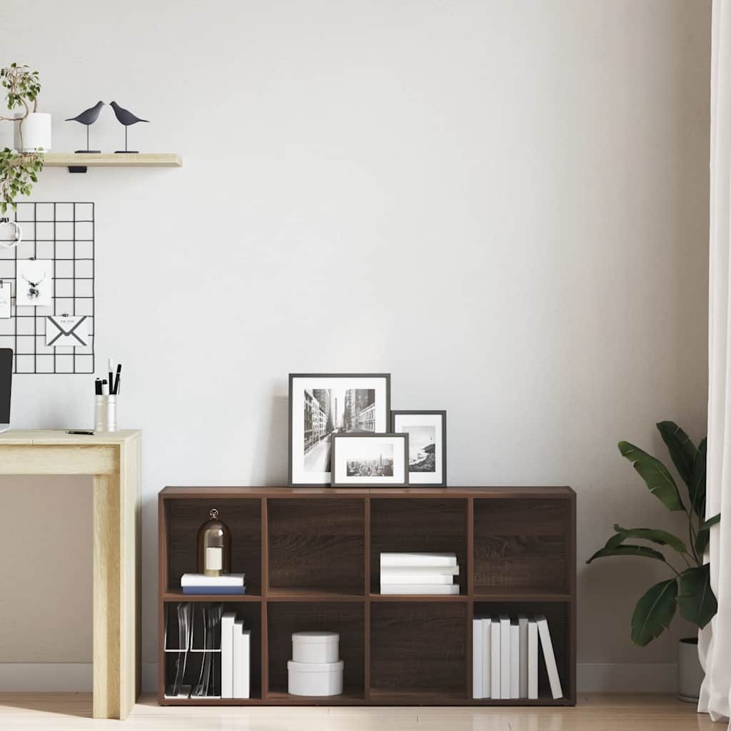 Credenza-Buffet Rovere Marrone 66x30x130 cm Legno Multistrato