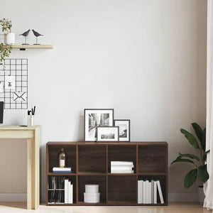 Credenza-Buffet Rovere Marrone 66x30x130 cm Legno Multistrato