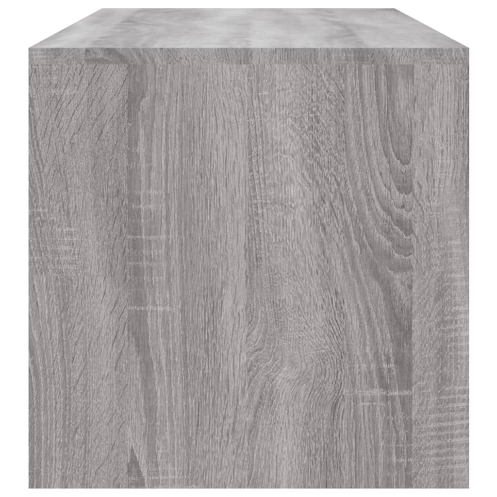 Tavolino da Salotto Grigio Sonoma 100x40x40cm Legno Multistrato cod mxl 25451