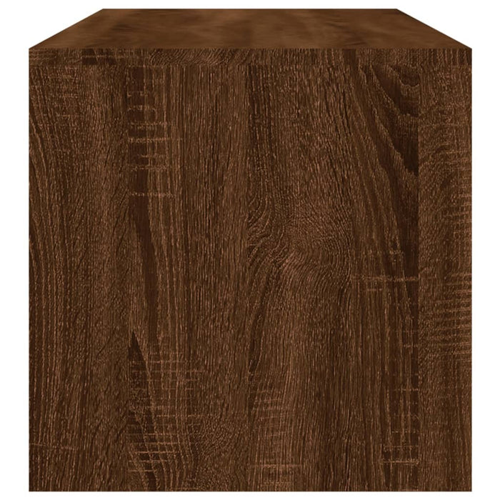 Tavolino Salotto Rovere Marrone 100x40x40 cm Legno Multistrato 815257
