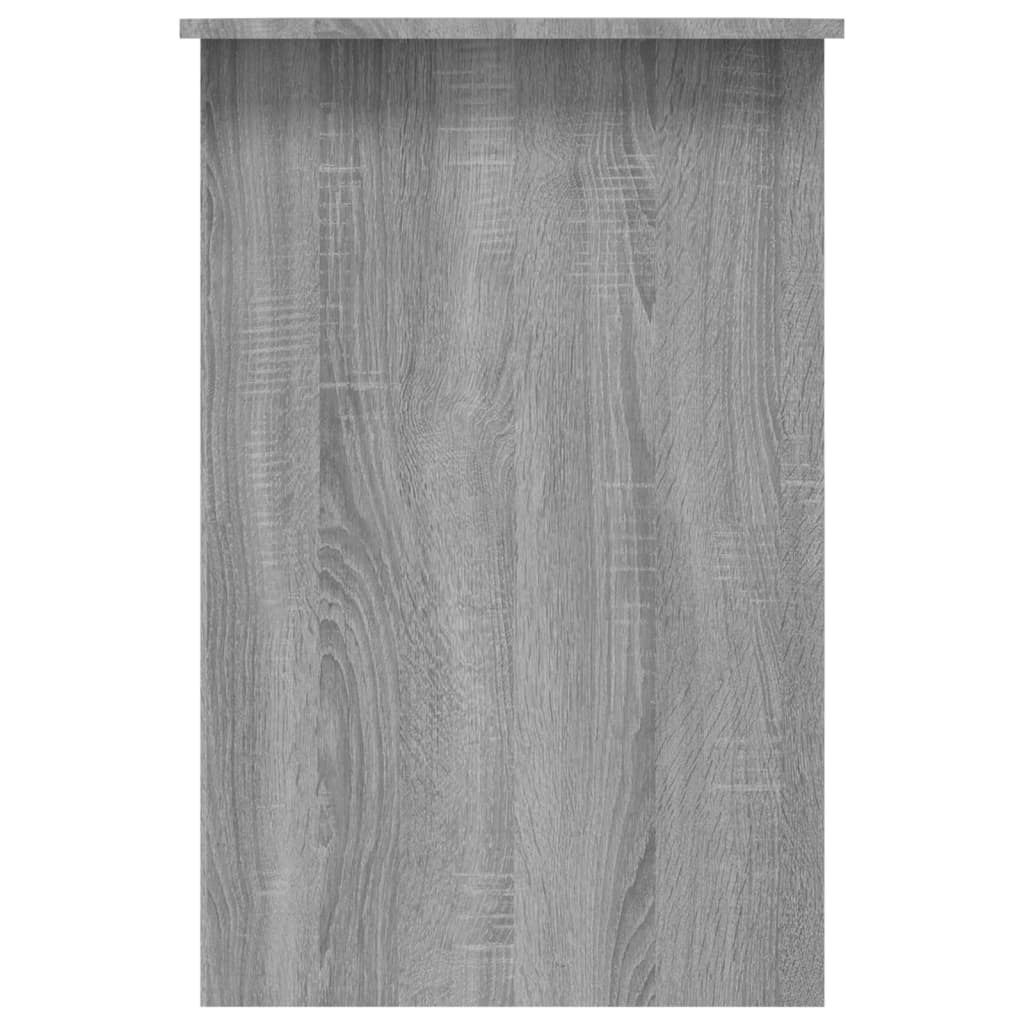 Scrivania Grigio Sonoma 100x50x76 cm in Legno Multistrato 815334