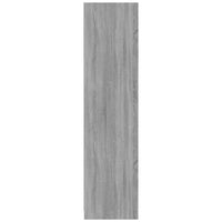 Armadio Grigio Sonoma 100x50x200 cm in Legno Multistrato cod mxl 67452