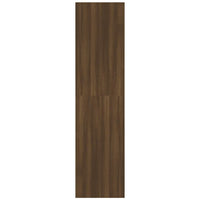 Armadio Rovere Marrone 100x50x200 cm in Legno Multistrato