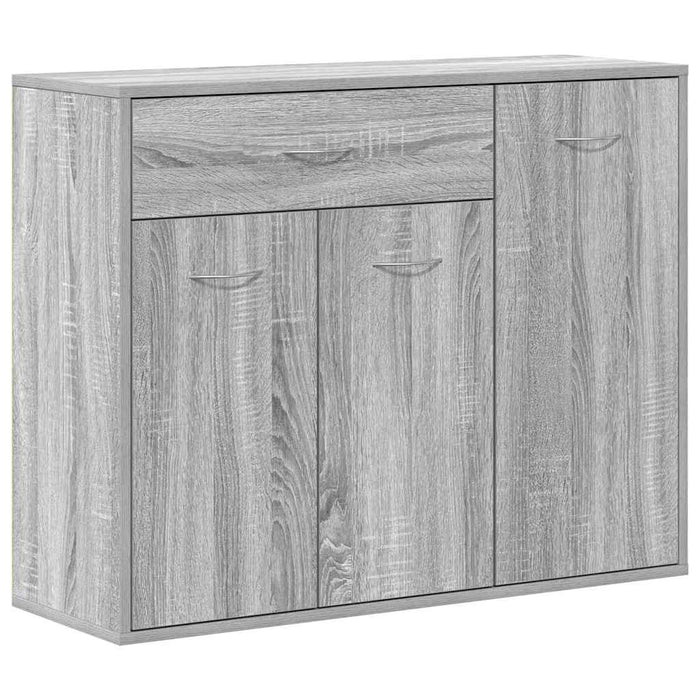 Credenza-Buffet-Armadio da cucina Grigio Sonoma 88x30x70 cm in Legno Ingegnerizzato