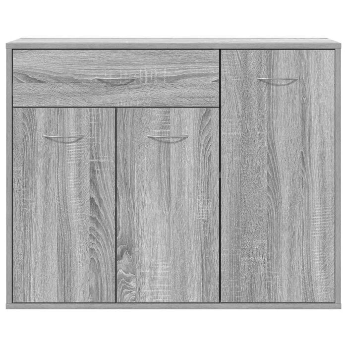 Credenza-Buffet-Armadio da cucina Grigio Sonoma 88x30x70 cm in Legno Ingegnerizzato