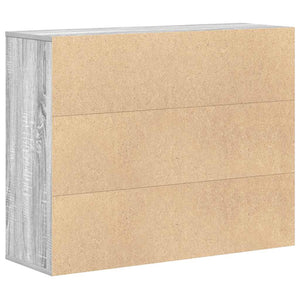 Credenza-Buffet-Armadio da cucina Grigio Sonoma 88x30x70 cm in Legno Ingegnerizzato