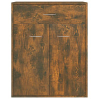 Credenza Rovere Fumo 60x30x75 cm in Legno Multistrato	 cod mxl 20453