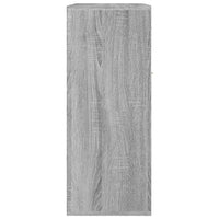Credenza Grigio Sonoma 60x30x75 cm in Legno Multistrato 815376
