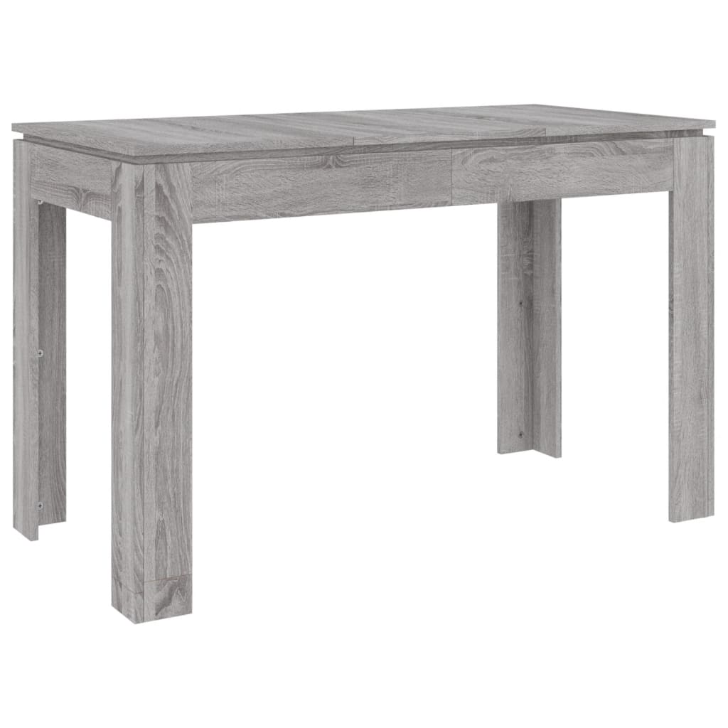Tavolo da Pranzo Grigio Sonoma 120x60x76 cm Legno Multistrato 815388